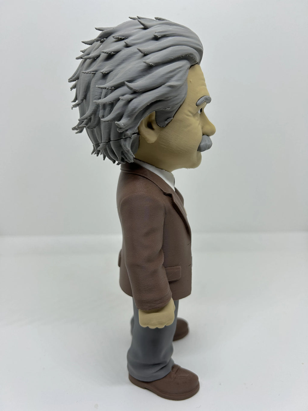 Albert Einstein Figure 3D Print 20cm Gamer Movie Fan Gift Office Display
