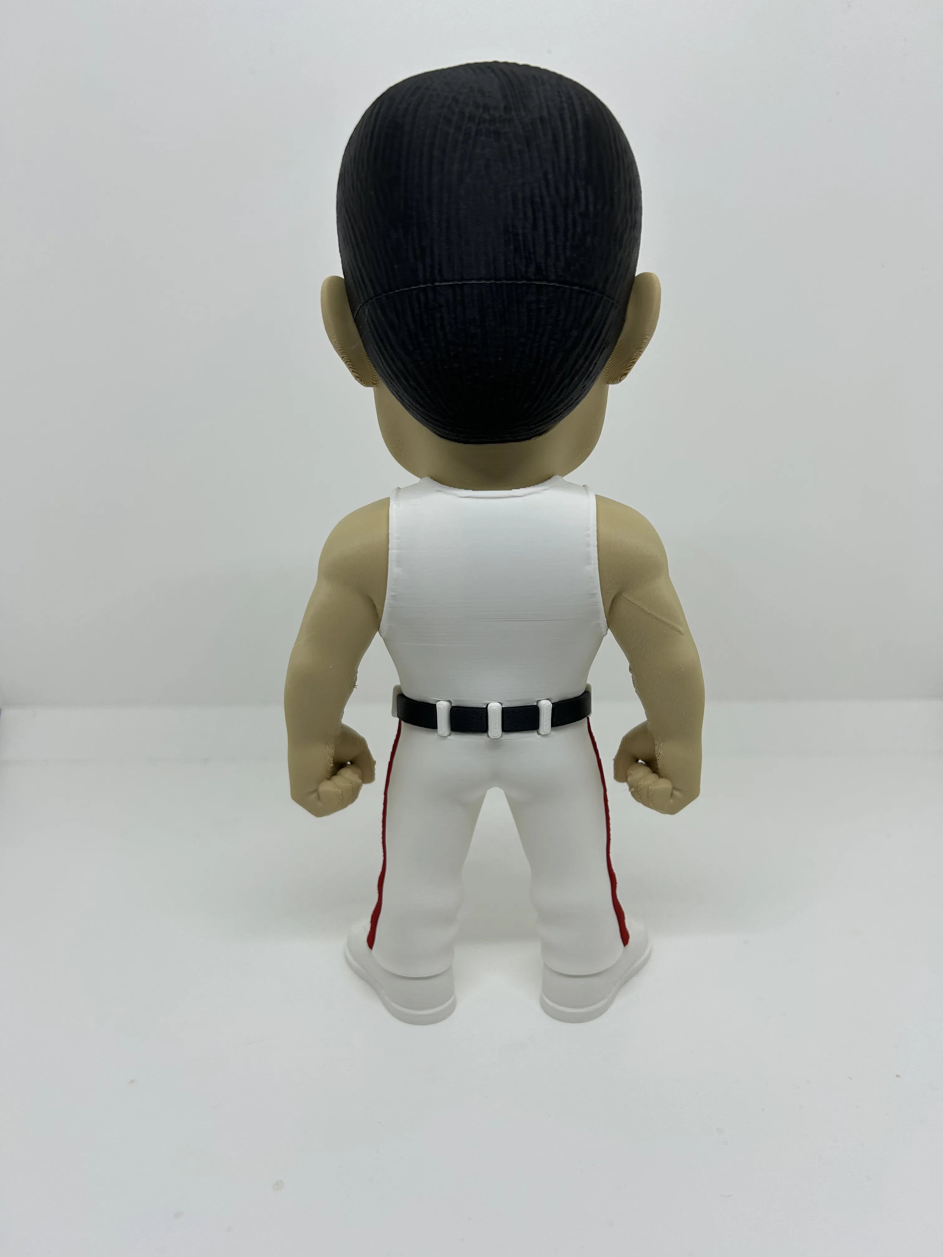 Freddy Mercury Figure 3D Print 20cm Gamer Music Fan Gift Office Display
