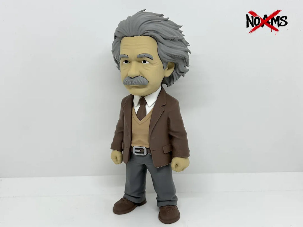 Albert Einstein Figure 3D Print 20cm Gamer Movie Fan Gift Office Display