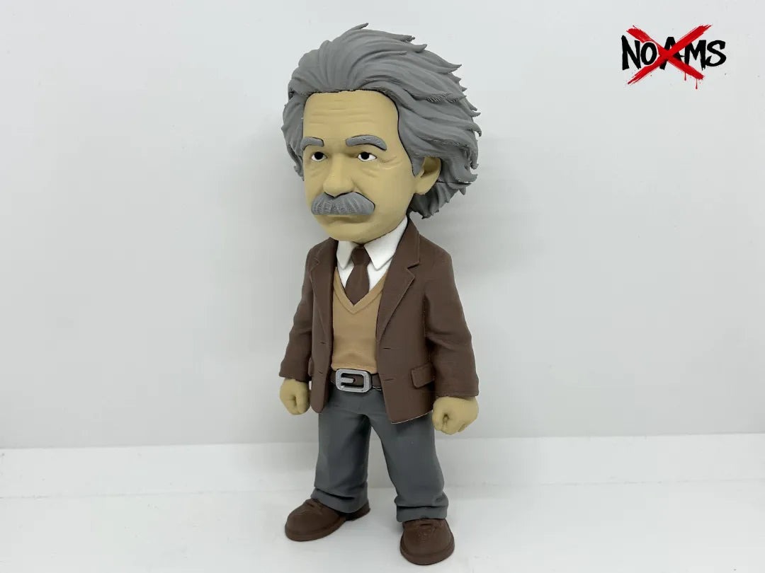 Albert Einstein Figure 3D Print 20cm Gamer Movie Fan Gift Office Display