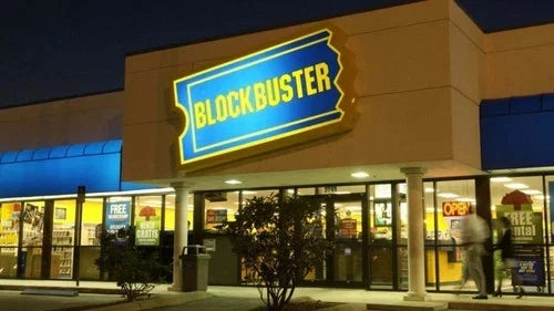 Blockbuster Video LED Lightbox Sign USB Powered - Gift Mancave Cinema Room