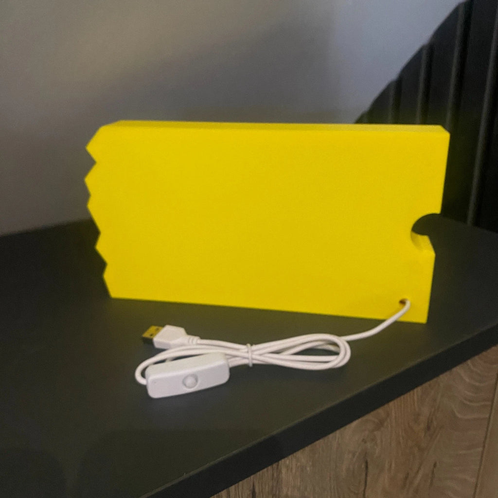 Blockbuster Video LED Lightbox Sign USB Powered - Gift Mancave Cinema Room