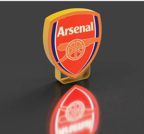 Arsenal Football Club LED Lightbox Nightlight USB Powered LED Lamp ,Man Cave, Bar