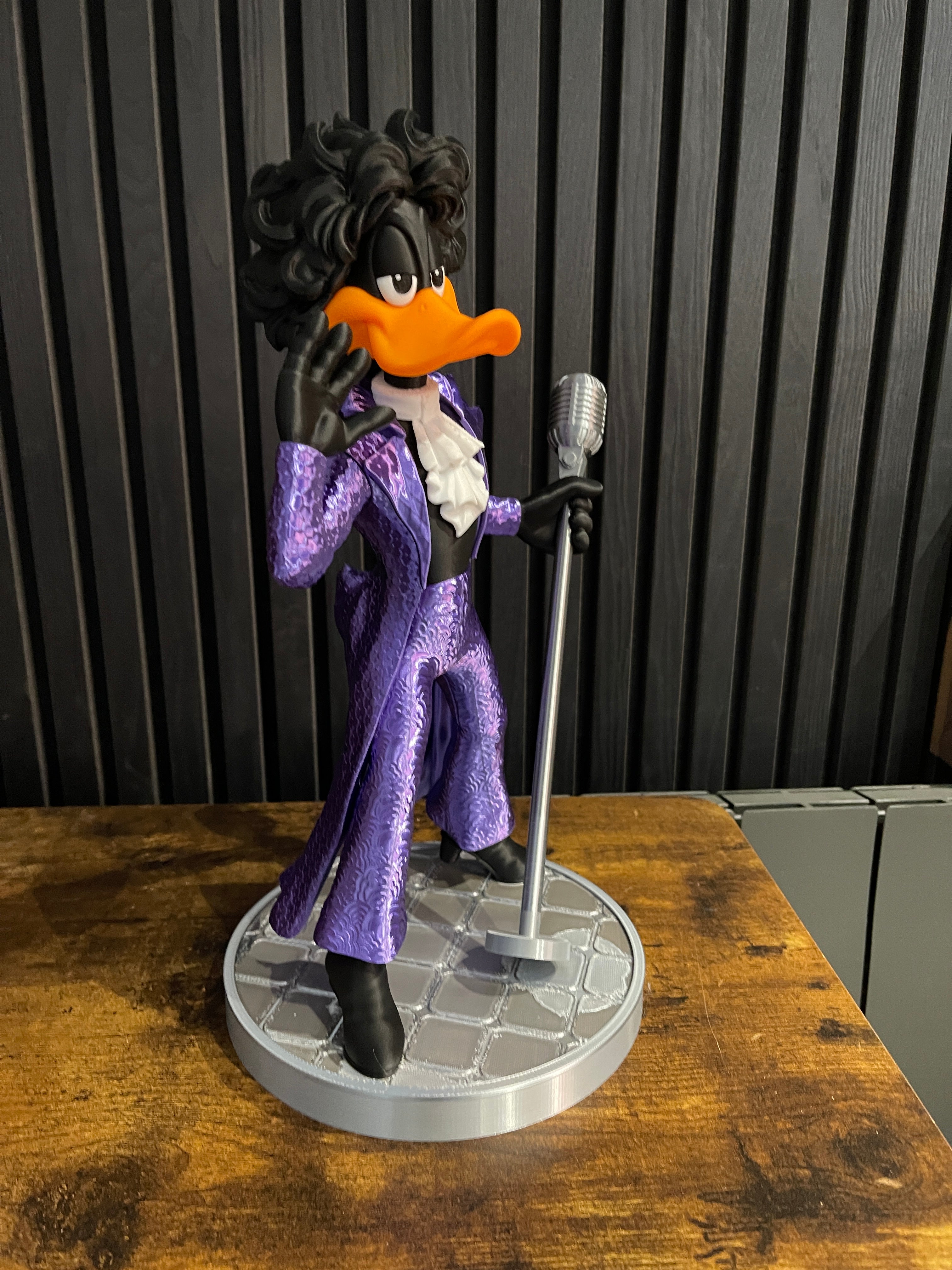 Daffy Duck Prince Figure 3D Printed Ornament 35cm Movie Cartoon Fan Gift