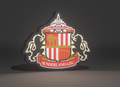 Sunderland Football Club LED Lightbox Nightlight USB Powered LED Lamp ,Man Cave, Bar