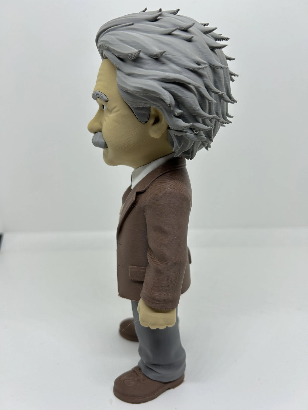 Albert Einstein Figure 3D Print 20cm Gamer Movie Fan Gift Office Display