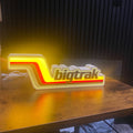 Bigtrak Retro Logo USB LED Sign USB Lamps Lightbox Collector