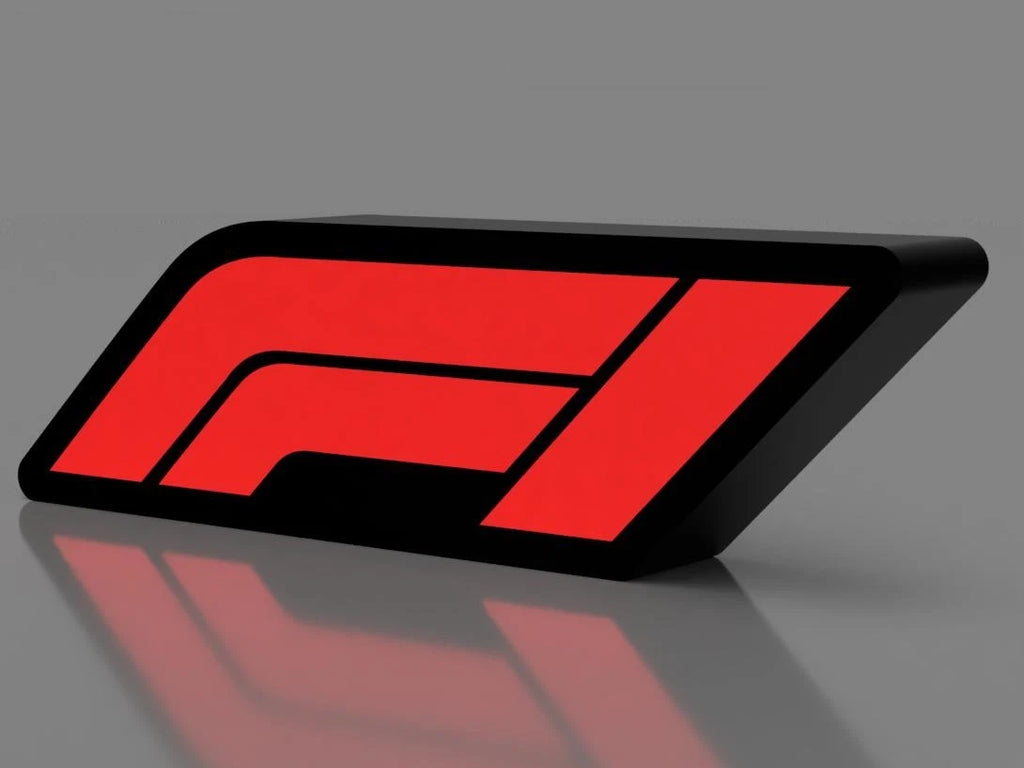 Formula 1 LED Logo Lightbox – F1 Racing USB Powered