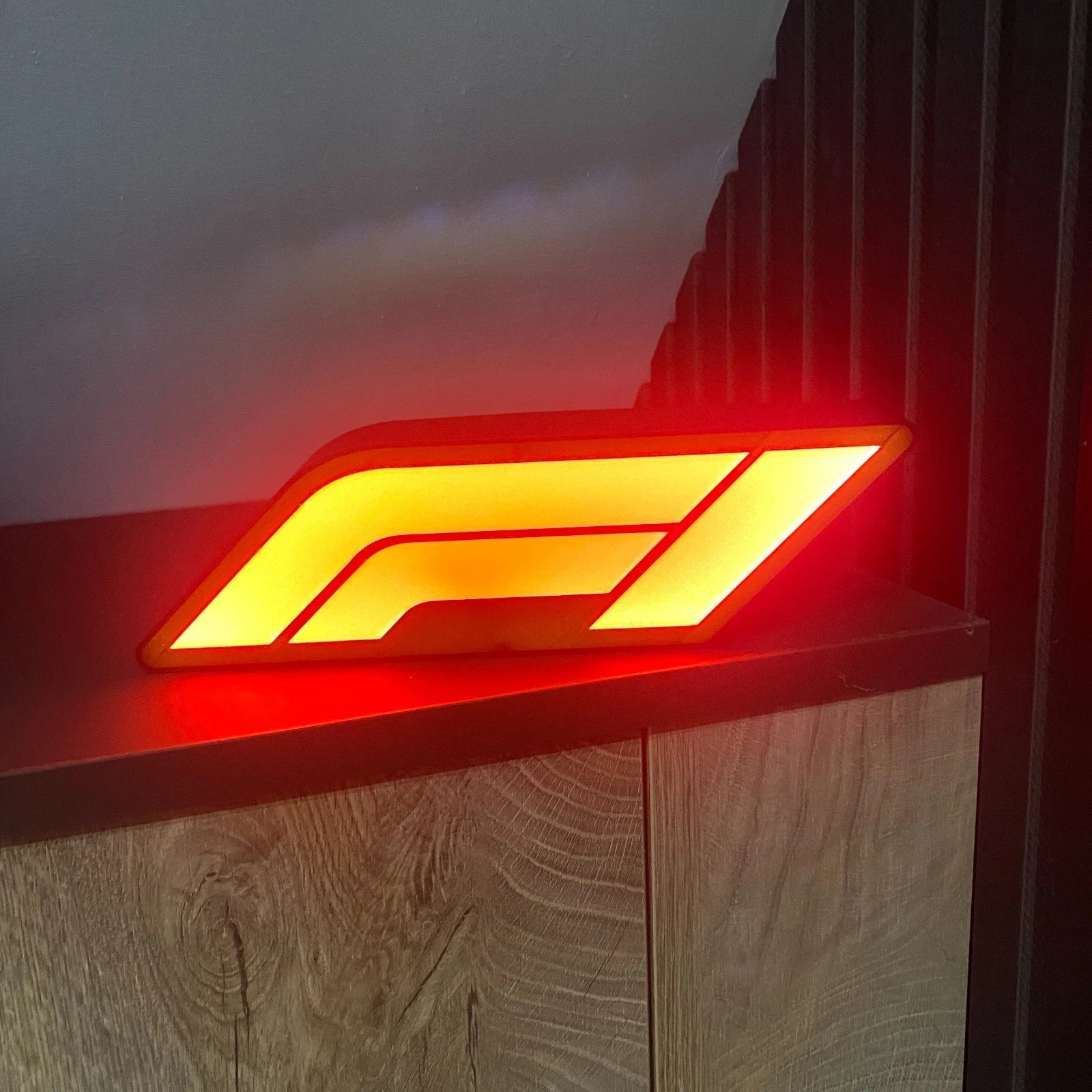 Formula 1 LED Logo Lightbox – F1 Racing USB Powered