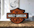 Harley Davidson Motor Cycles Lightbox USB Powered Lamp Gift Garage Man cave