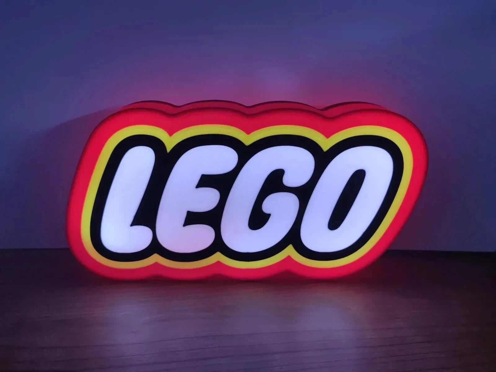 LEGO Logo Lightbox Night Light - Unique Gift for Lego Fans