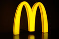 McDonald's USB LED Light Up Sign Lightbox USB Lamp Nightlight Fast Food Fan