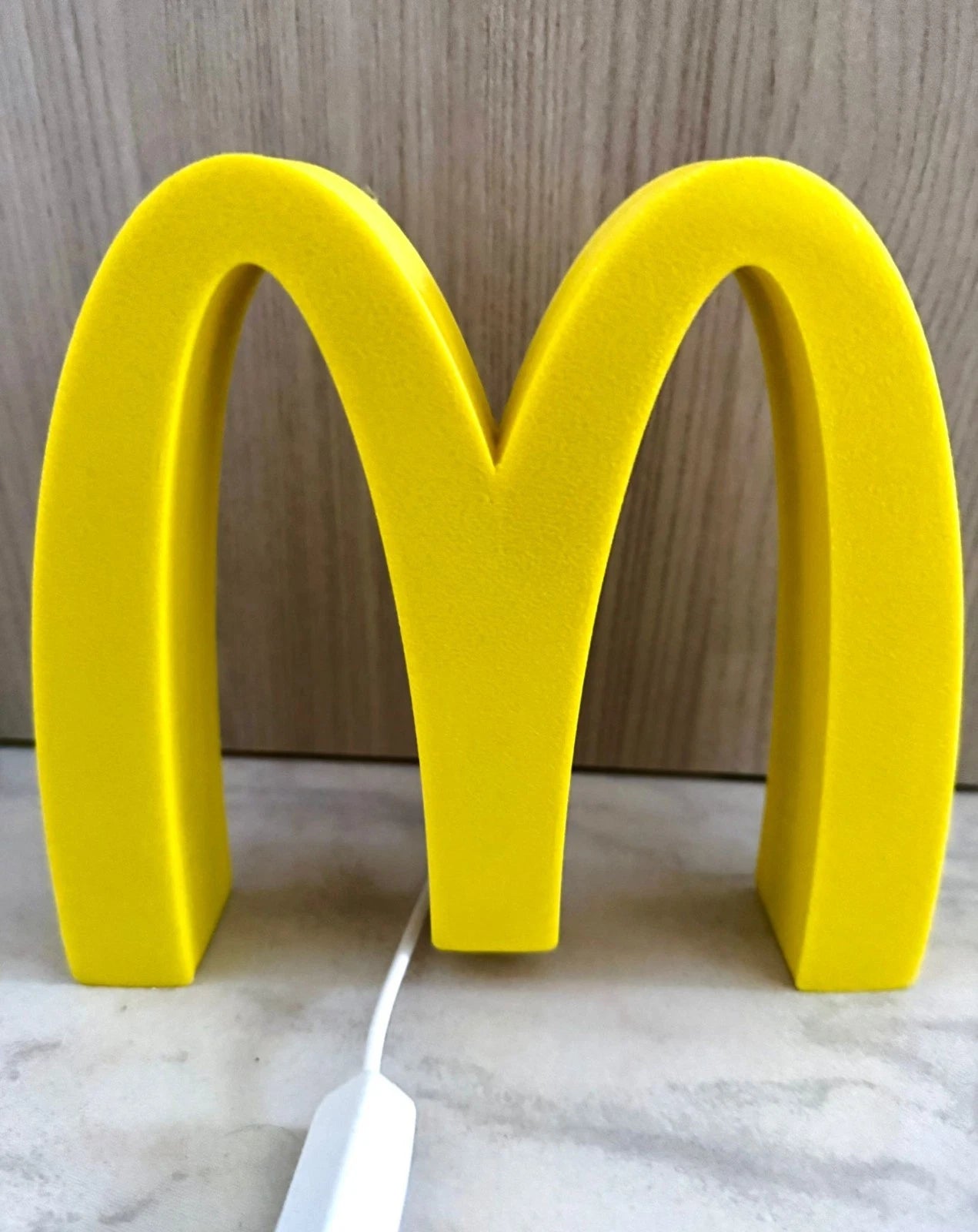 McDonald's USB LED Light Up Sign Lightbox USB Lamp Nightlight Fast Food Fan