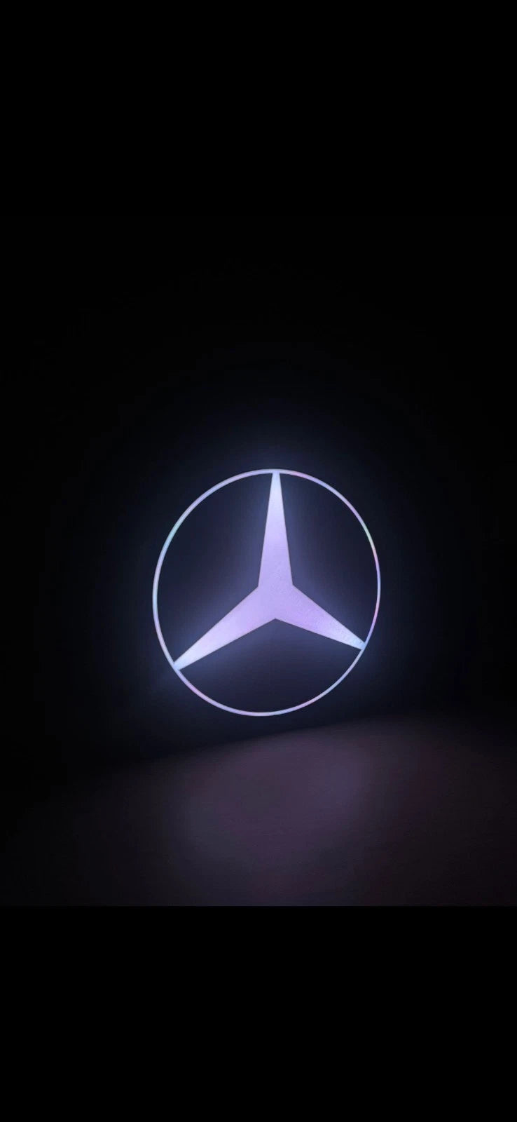 Mercedes Benz LOGO LEDSign Lightbox Garage Tool Wall Deco USB POWERED