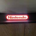 Nintendo LED Sign Logo USB Powered Lamps Lightbox Mancave Collector Gamer