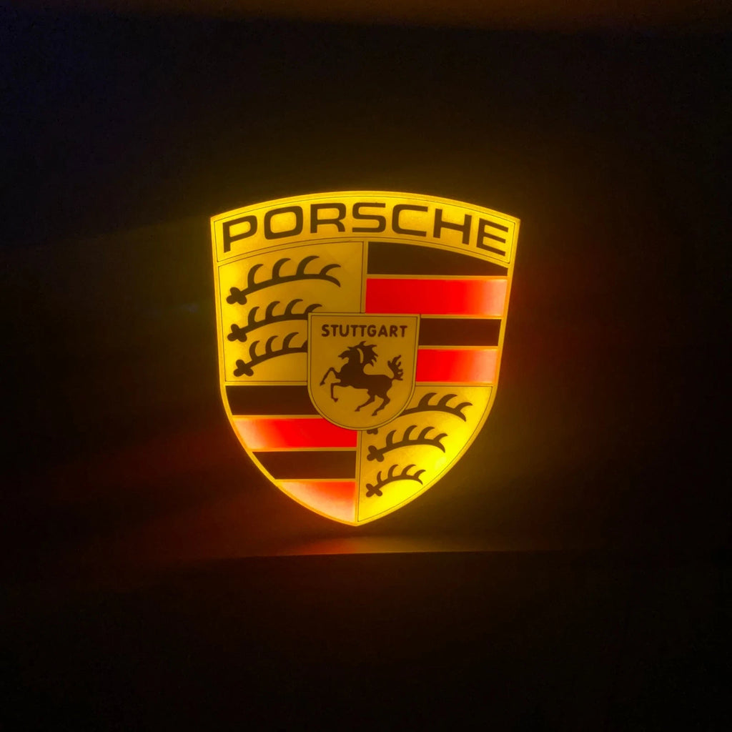 Porsche Light LED Lightbox USB Powered Lamp Car Light