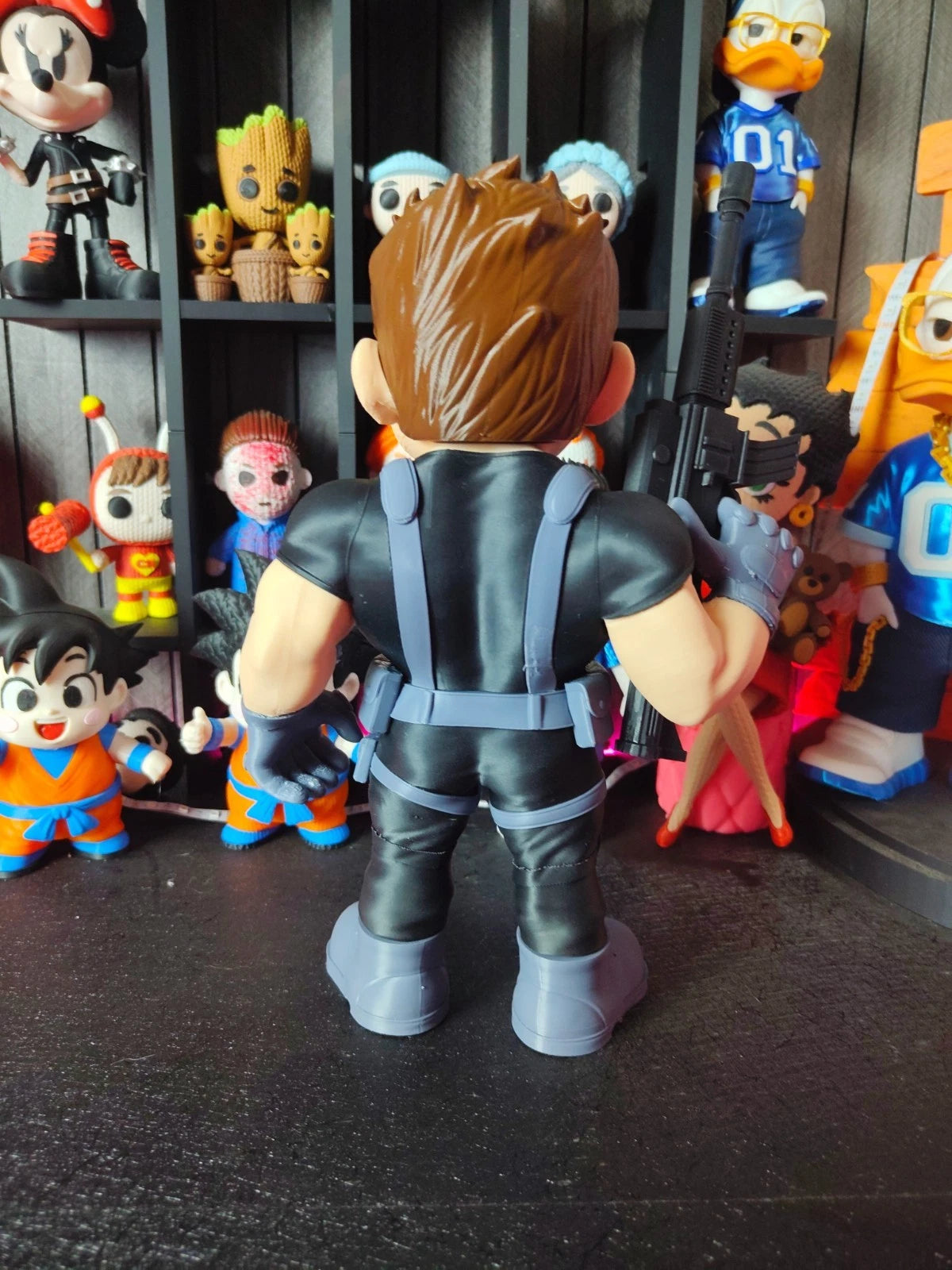 MARIO BROS PUNISHER Figure 3D Printed Ornament 30cm Movie Cartoon Fan Gift