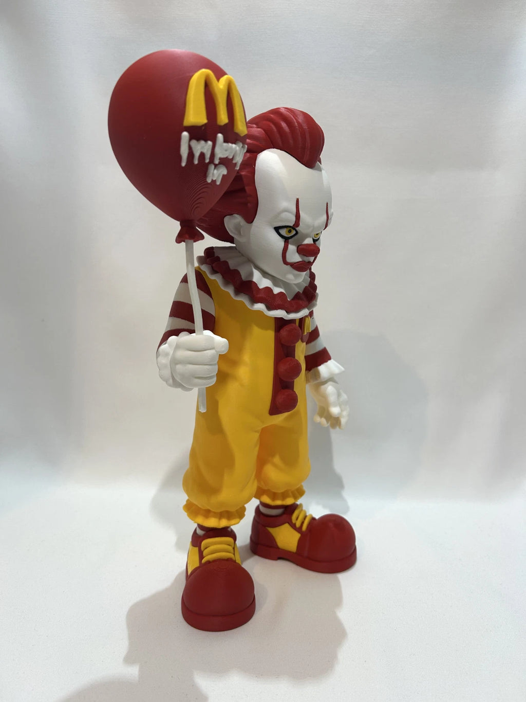 Ronny Mc Pennywise IT mashup 3D Print Ornament 28cm Movie Fan Gift