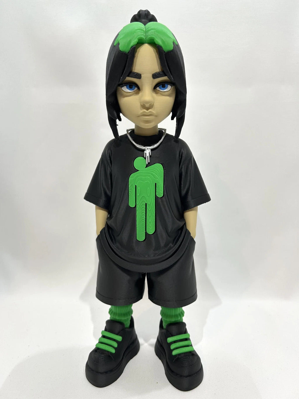 Billie Eilish – Music Icon 3D Print Ornament 30cm Movie Music Fan Gift