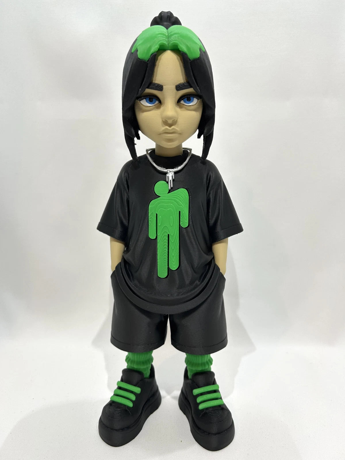 Billie Eilish – Music Icon 3D Print Ornament 30cm Movie Music Fan Gift