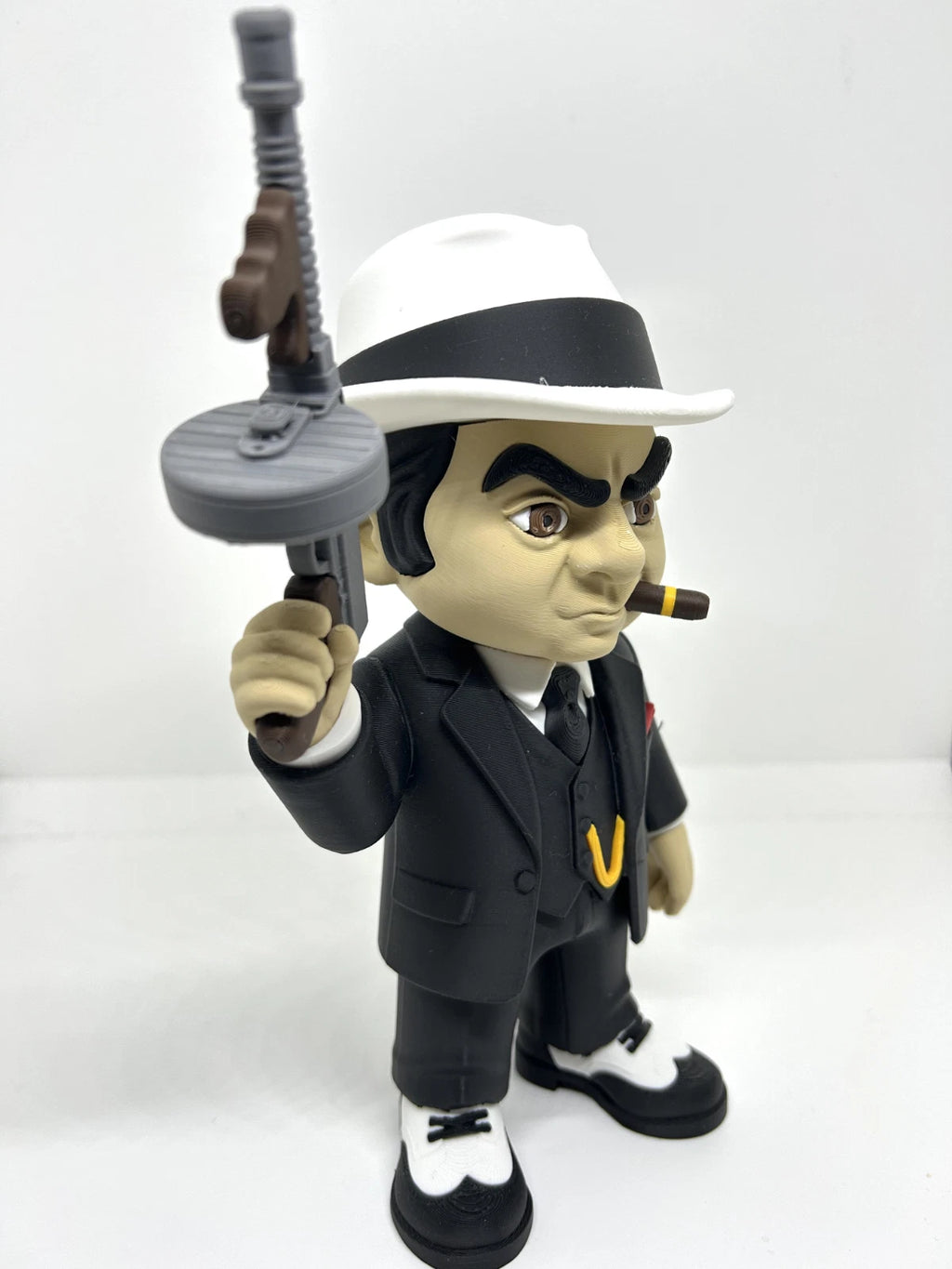 Al Capone Mafia 3D Printed Ornament 20cm Movie Fan Gift