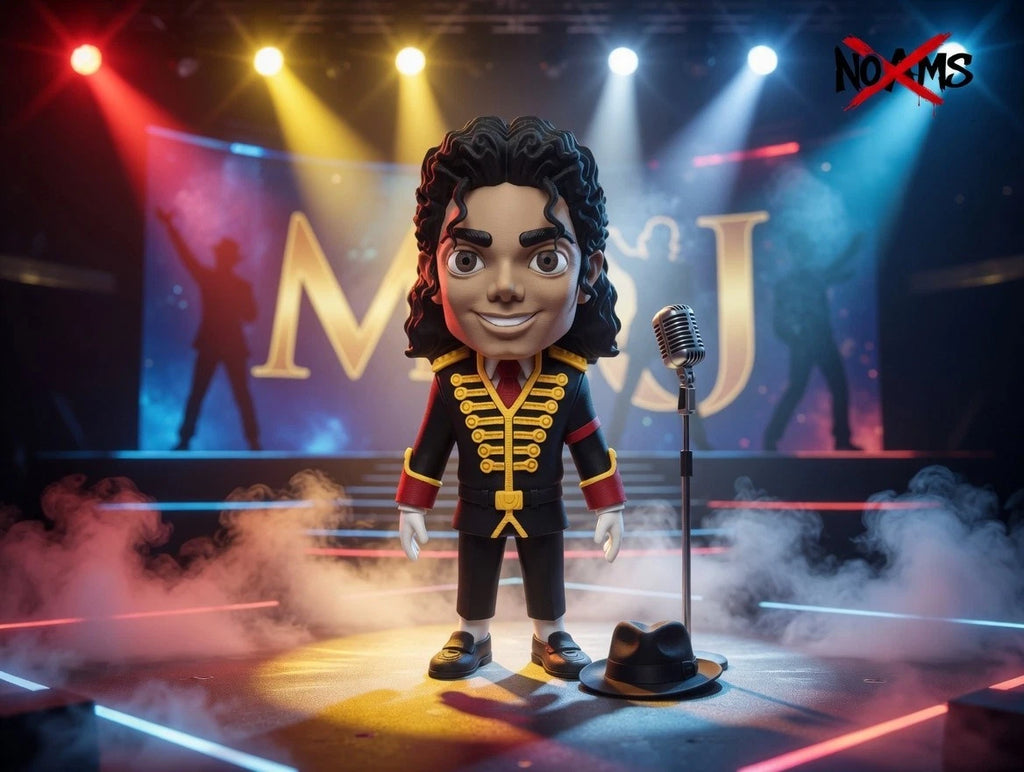 MICHAEL JACKSON – THE KING OF POP 3D Print Ornament 20cm Movie Music Fan Gift  vicks3d (790) Private
