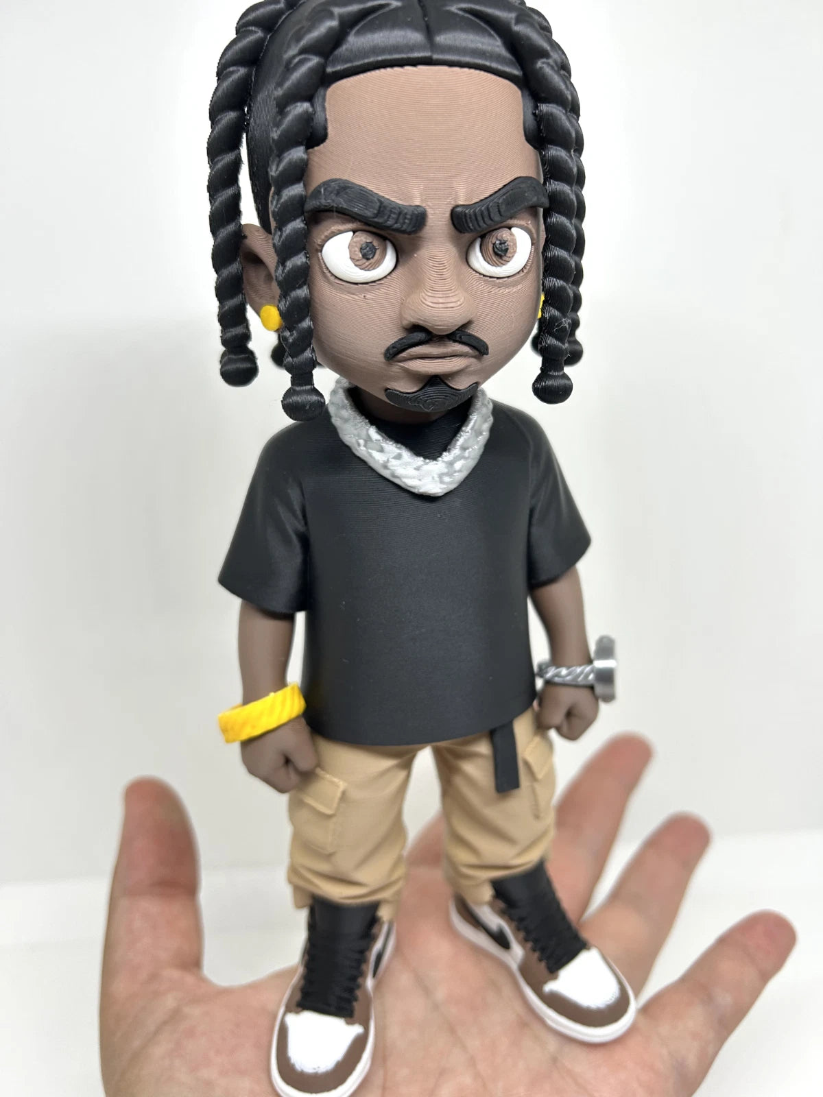 Travis Scott – Music Icon 3D Print Figure Ornament 20cm Movie Music Fan Gift