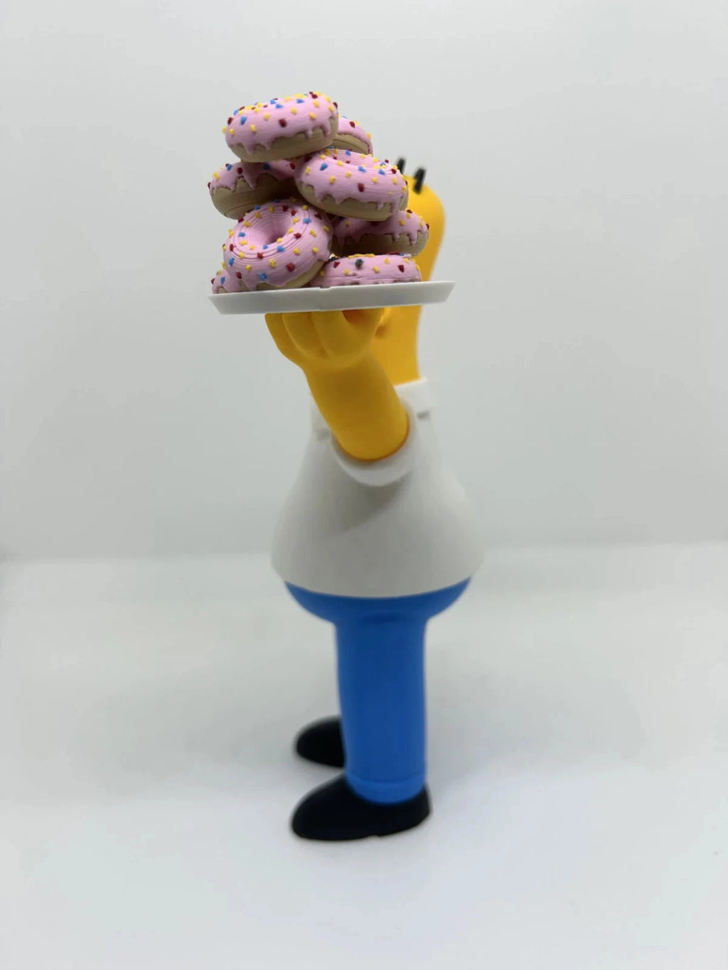 Homer & Donuts!! – Cartoon TV Icon 3D Print Ornament 17cm Movie Fan Gift