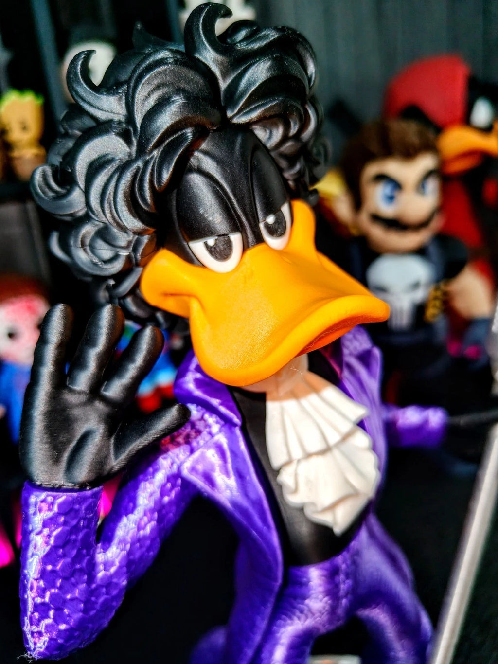 Daffy Duck Prince Figure 3D Printed Ornament 35cm Movie Cartoon Fan Gift