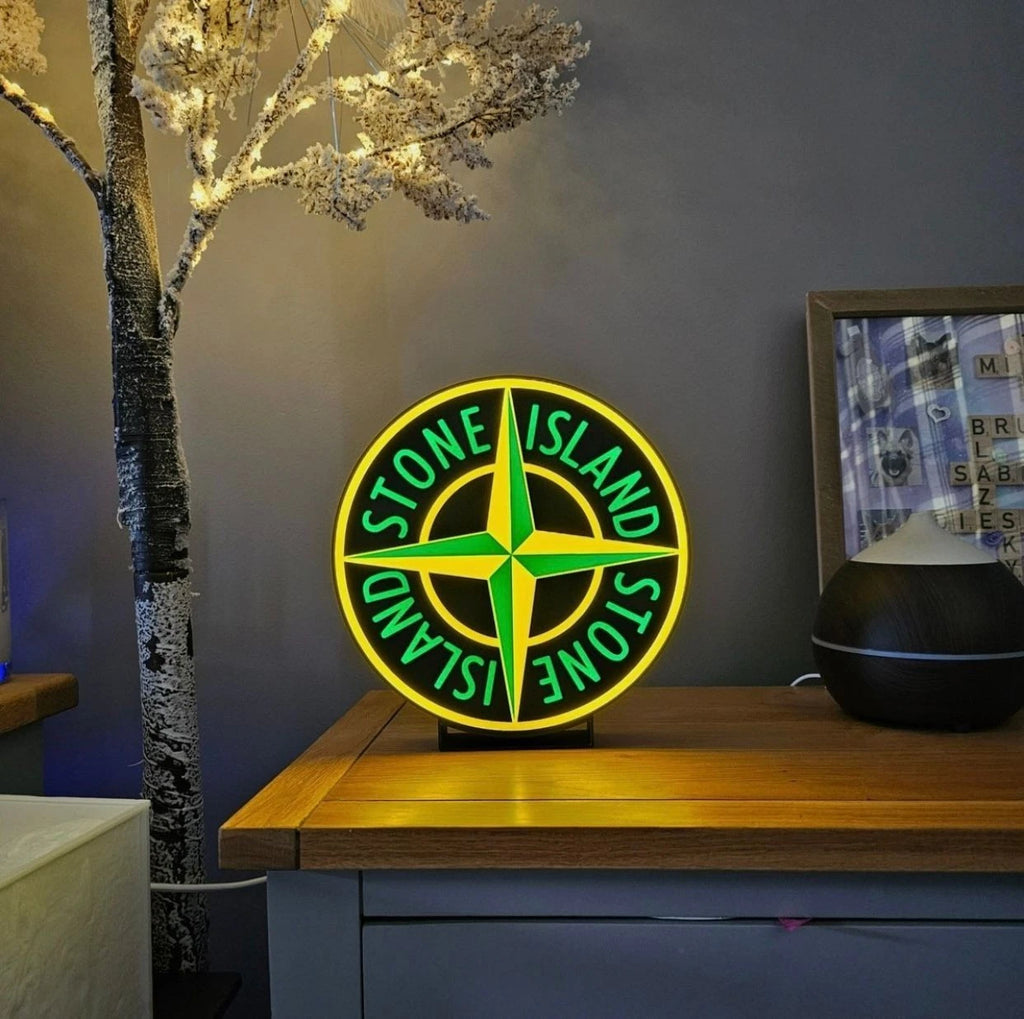 Stone Island Lightbox, Stoney Light, USB Powered, LED Lamp Gift