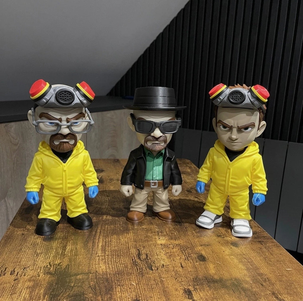 Heisenberg, Jesse Pinkman & Walter White Figures 22cm Breaking Bad TV Show
