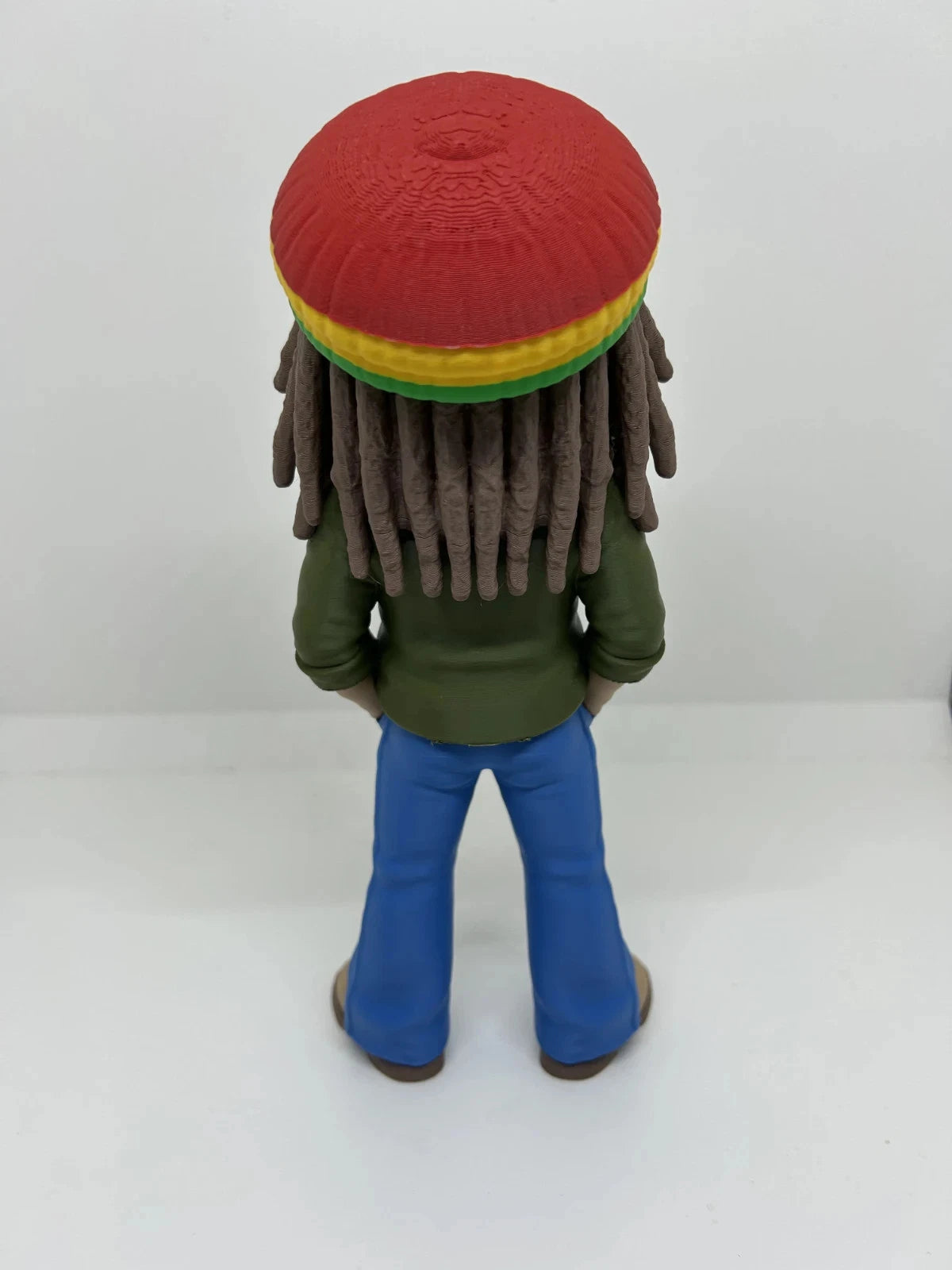 Bob Marley Music Icon Figure 3D Print 20cm TV Movie Fan Gift Office Display