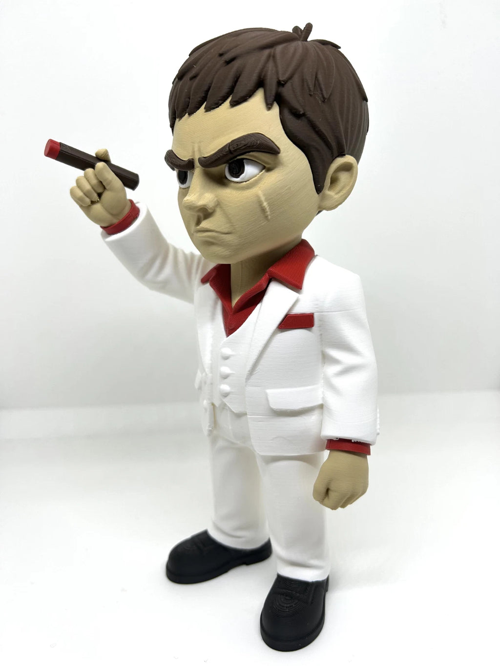 Tony Montana Scarface Figure 3D Print 20cm Movie Fan Gift Man Cave