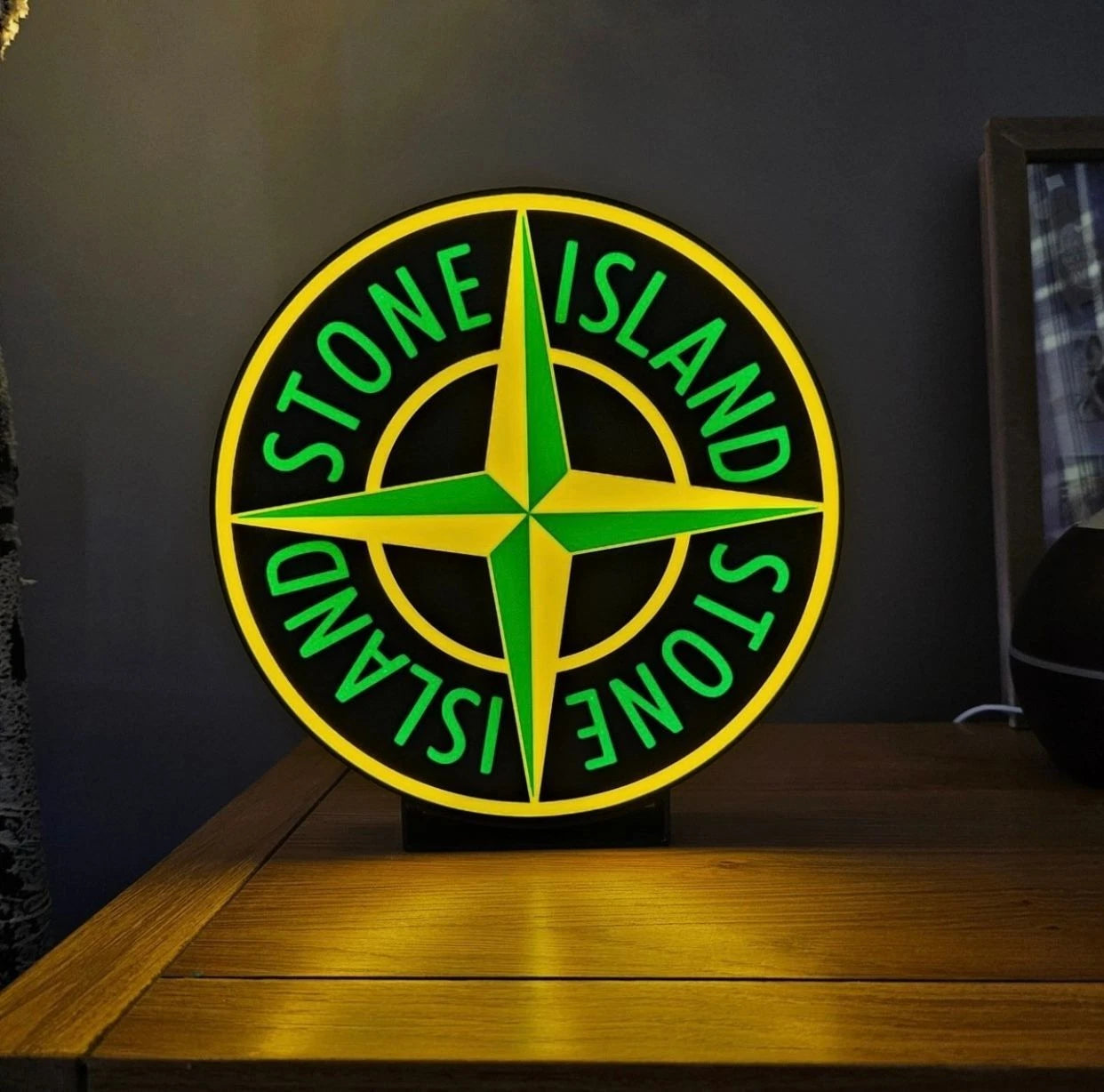 Stone Island Lightbox, Stoney Light, USB Powered, LED Lamp Gift