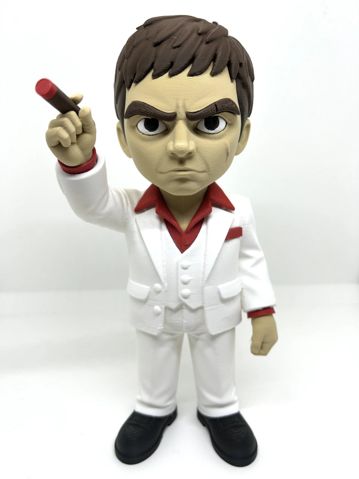 Tony Montana Scarface Figure 3D Print 20cm Movie Fan Gift Man Cave