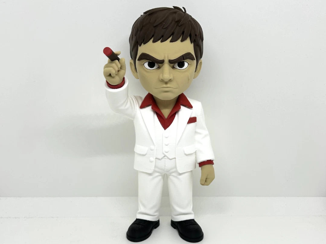 Tony Montana Scarface Figure 3D Print 20cm Movie Fan Gift Man Cave