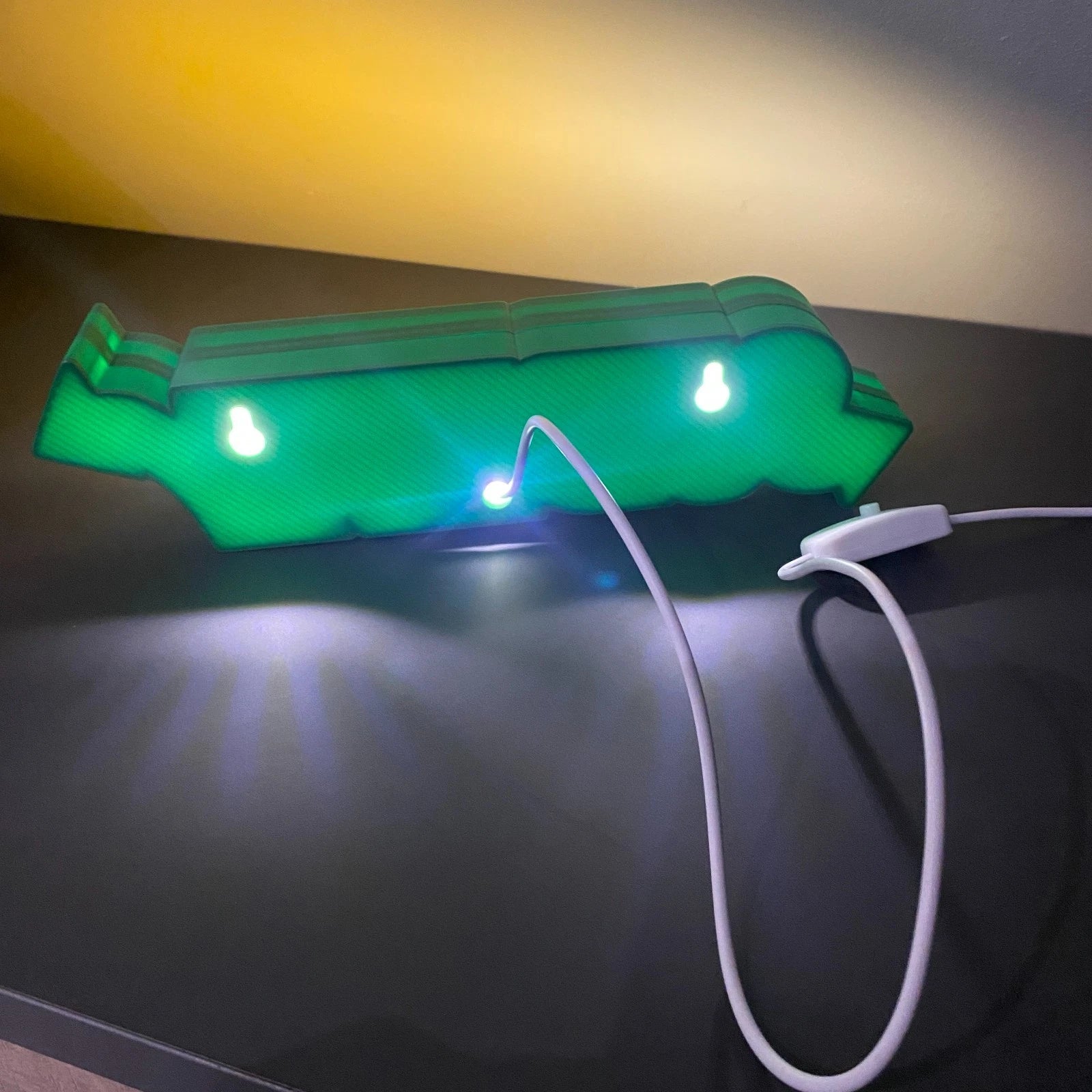 Subway USB LED Sign Light Box USB Lamp Nightlight Fast Food Fan