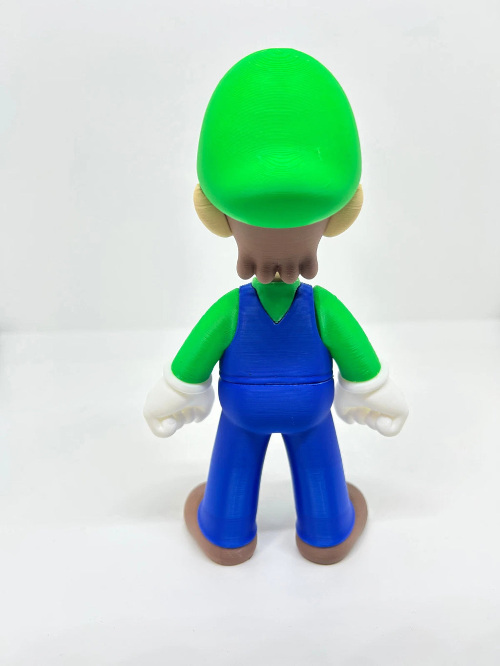 Luigi Figure 3D Print 20cm Movie Fan Gift Man Cave Super Mario
