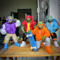 Ninja Turtles Urban Vibe Figures 3D Printed Display Leonardo Donnie Raph Mikey