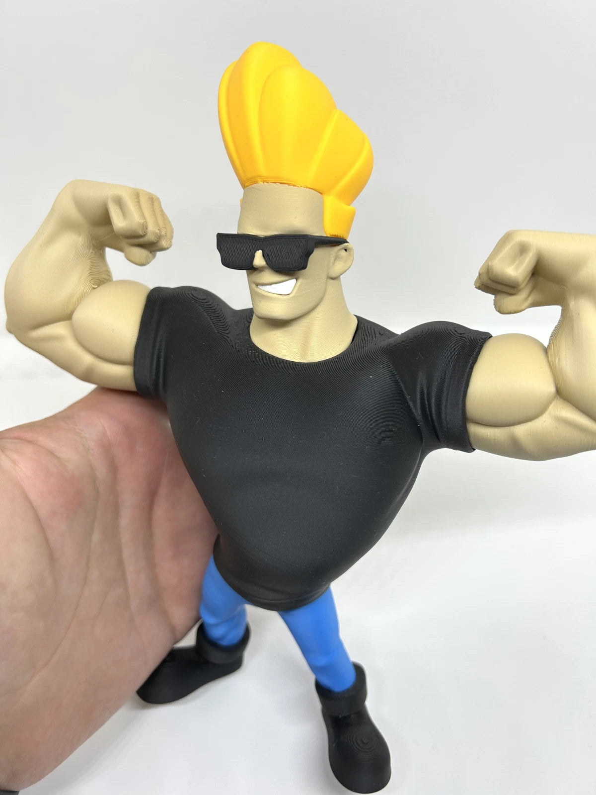 Jonny Bravo 3D Print Ornament 20cm Movie TV Show Fan Gift