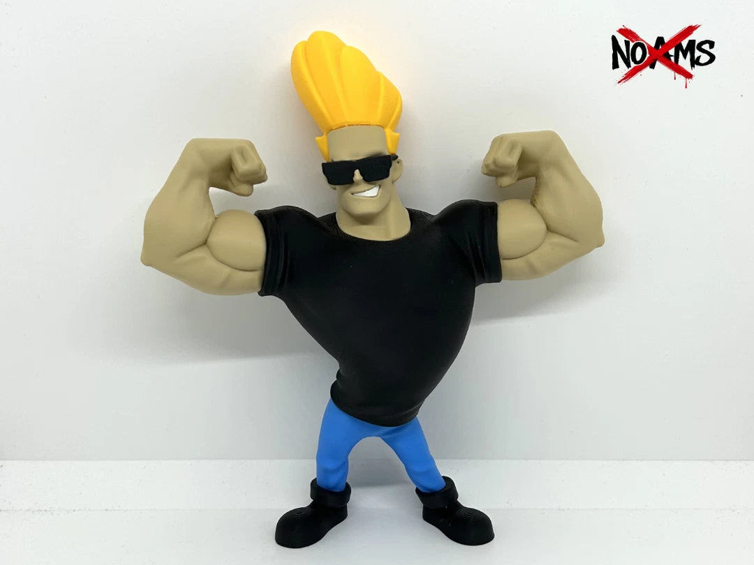 Jonny Bravo 3D Print Ornament 20cm Movie TV Show Fan Gift