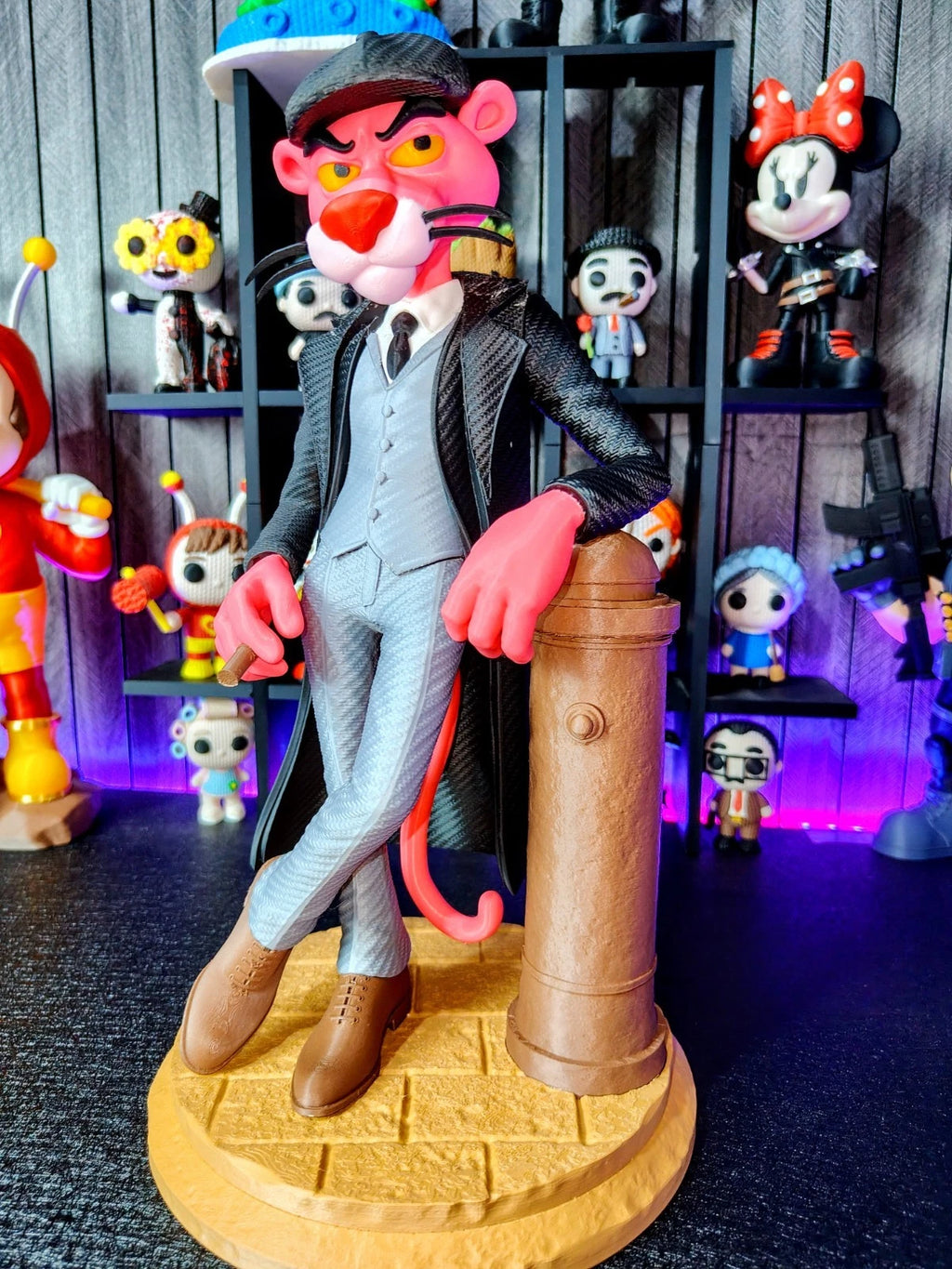 Peaky Blinders Pink Panther 3D Printed Ornament 35cm Movie TV Show Fan Gift