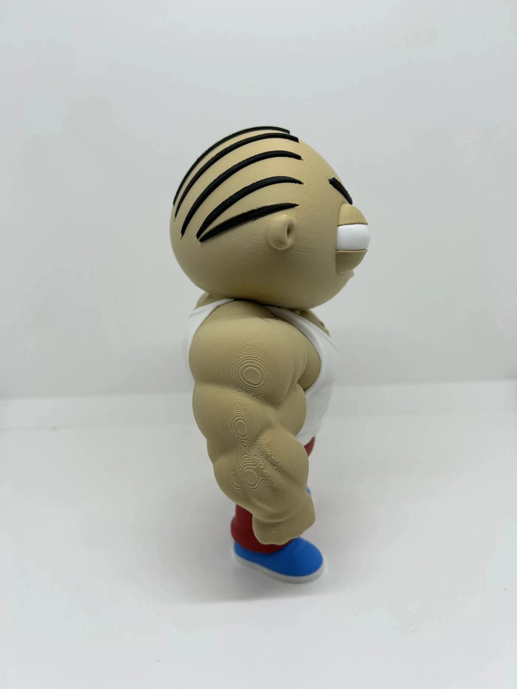 Stewie with Muscles Family Guy Figure 3D Print 17cm TV Fan Gift Office Display