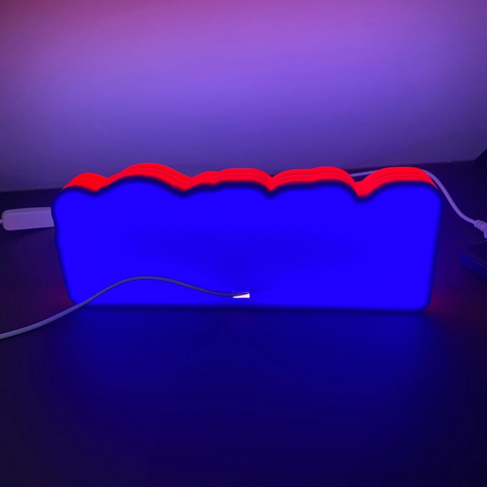 Red Bull Racing LOGO LED Sign Lightbox Garage Tool Wall Decor USB Powered