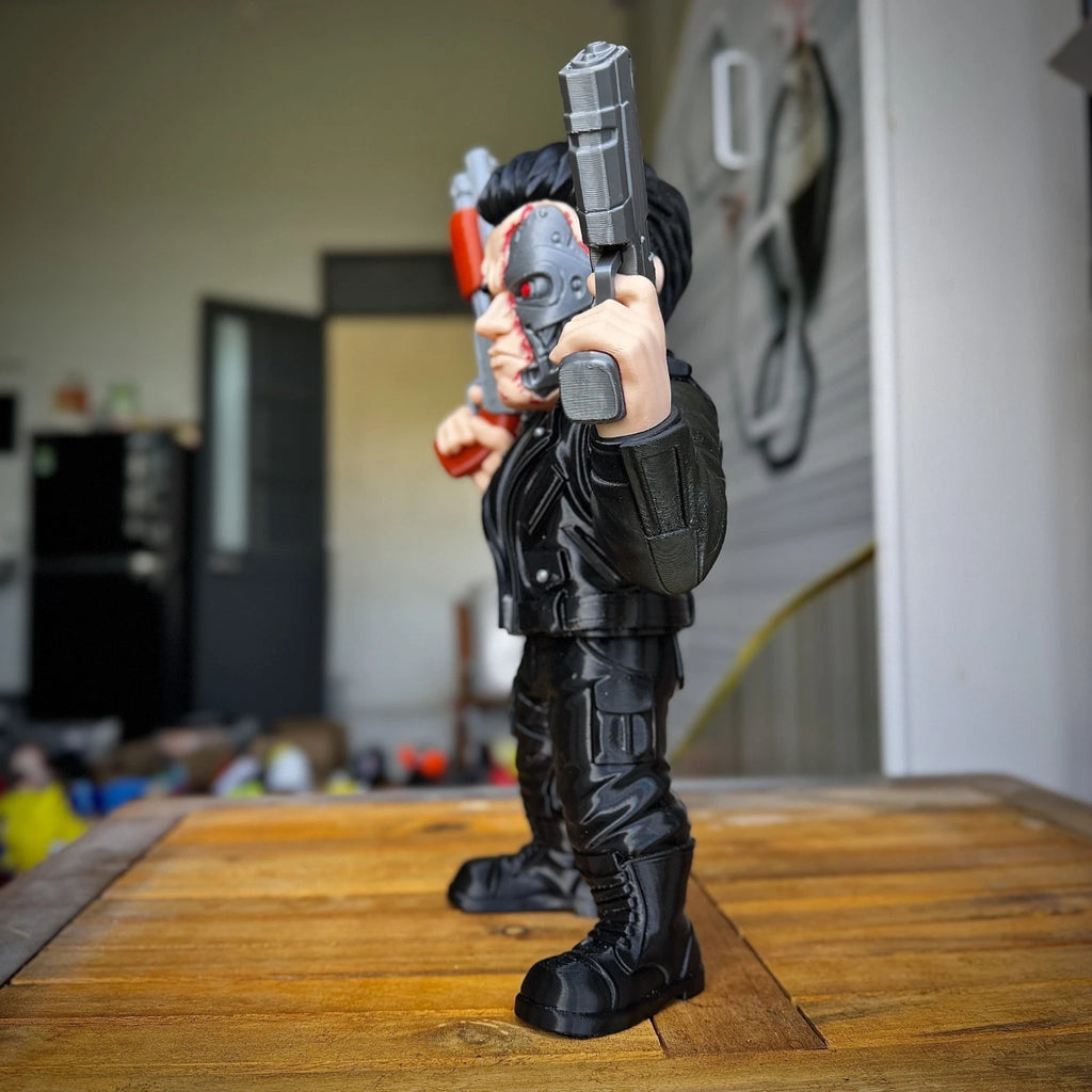 Terminator T800 Figure 3D Print 35cm Movie Horror Fan Gift Man Cave