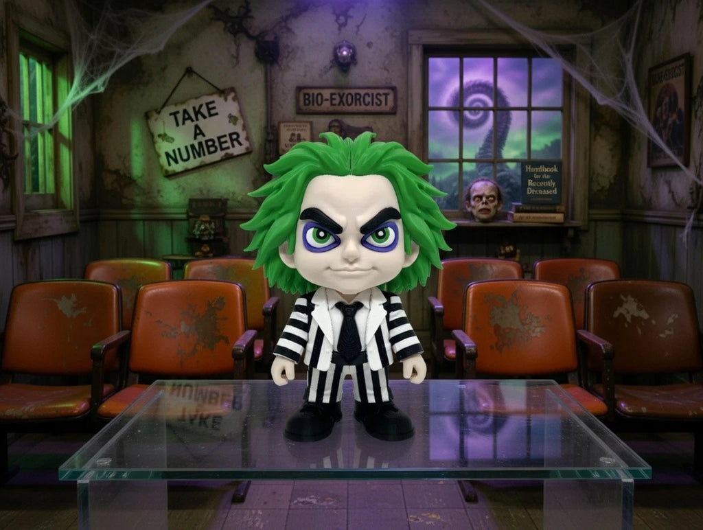 Beetlejuice Figure 3D Print 15cm Movie Cinema Fan Gift Man Cave