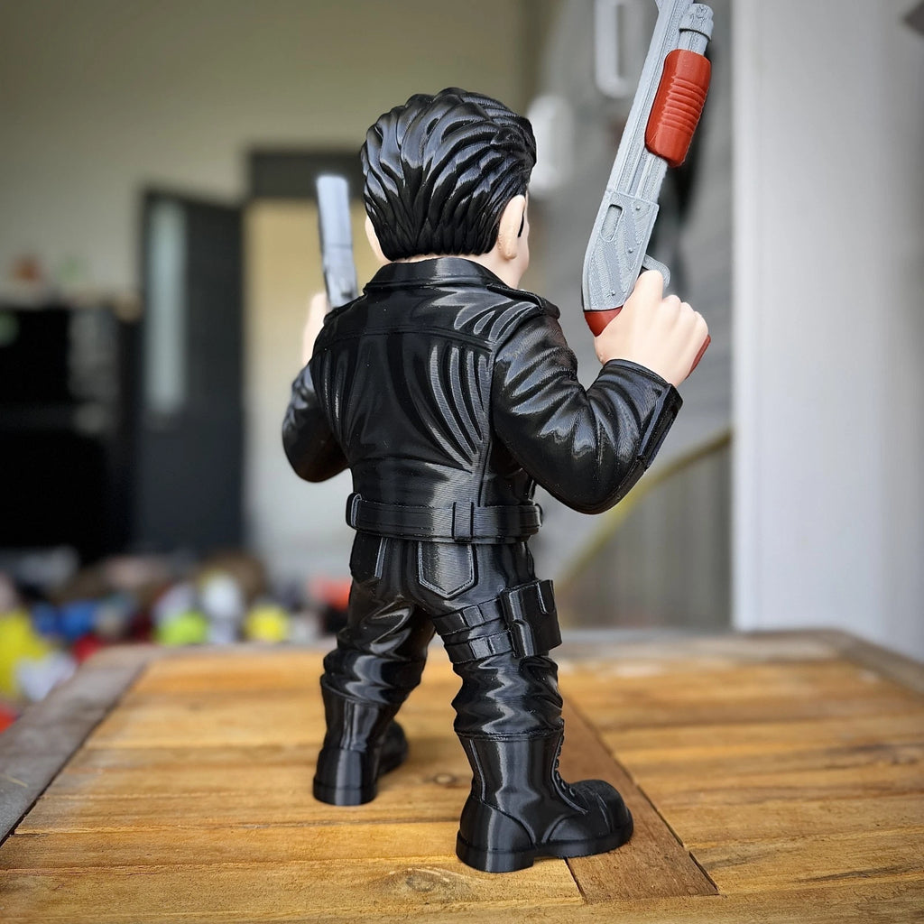 Terminator T800 Figure 3D Print 35cm Movie Horror Fan Gift Man Cave