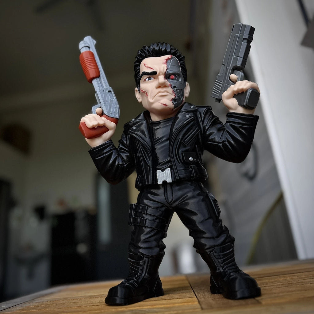 Terminator T800 Figure 3D Print 35cm Movie Horror Fan Gift Man Cave