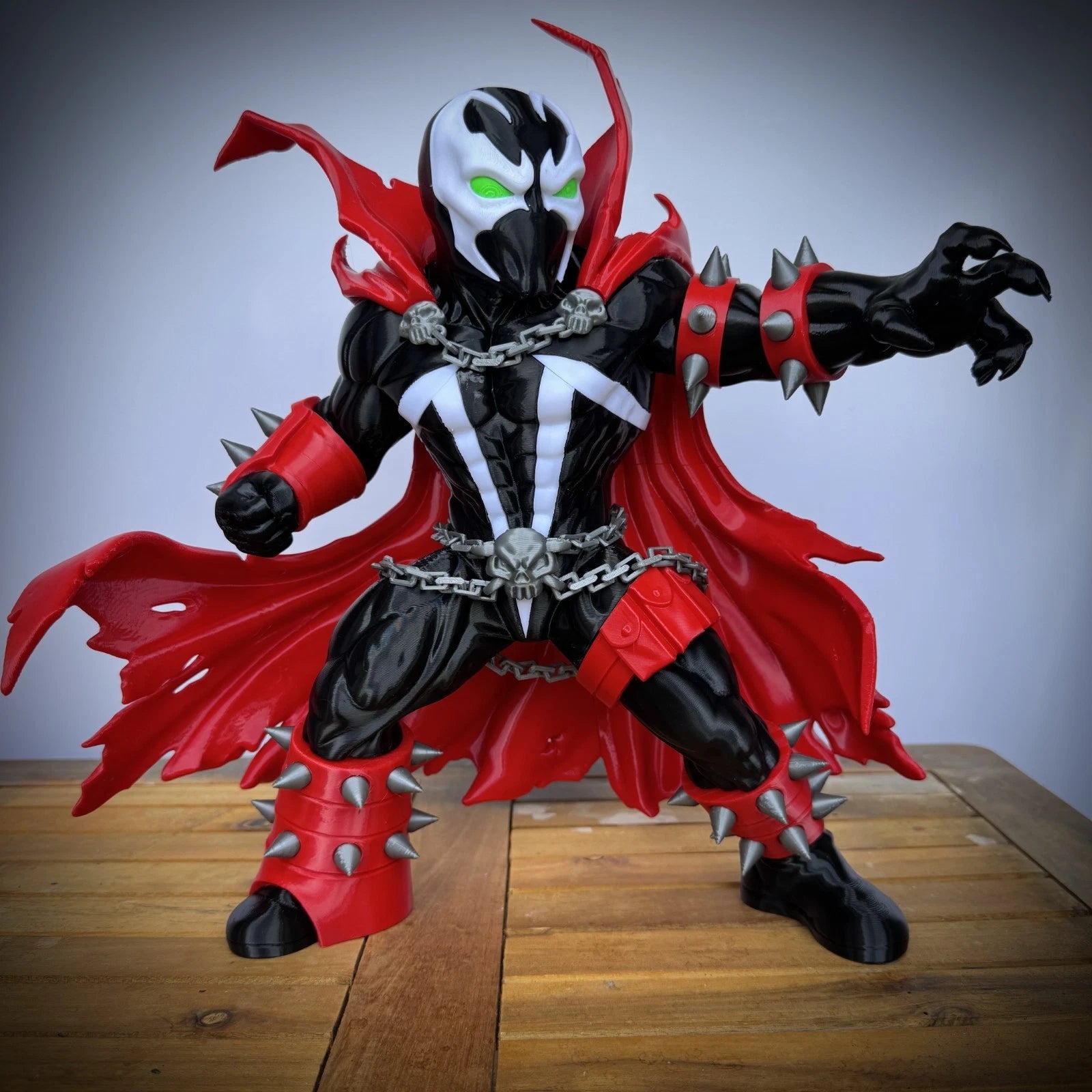 Spawn Figure 3D Print 32cm Gamer Movie Fan Gift Office Display