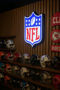 NFL Shield Logo National Football League Led Lightbox USB Wall Display Sign